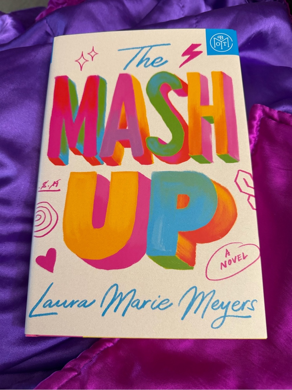 The Mash Up by Laura Marie Meyers a novel book of the month club BOTM hardcover
